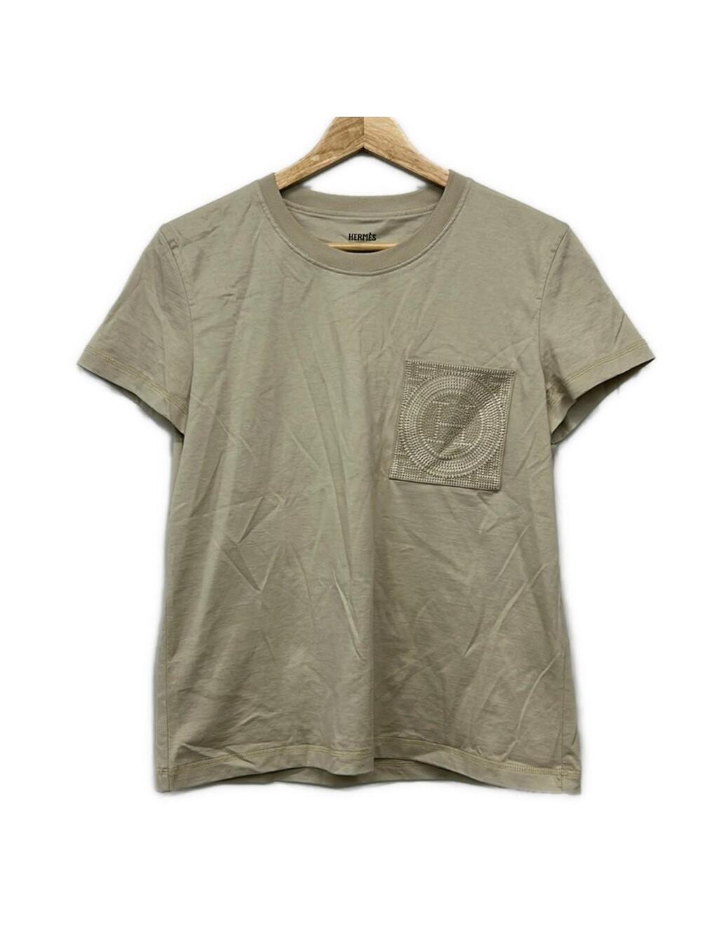Hermes Beige Women's T-Shirt #290617H60B